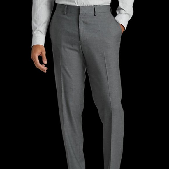 Haggar Pants Mens Haggar Straightfit Melange Performance Flexwaist